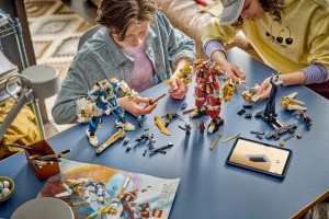 Конструктор LEGO® NINJAGO® Близнюки роботи-Титани Конструктор LEGO® NINJAGO® Близнюки роботи-Титани