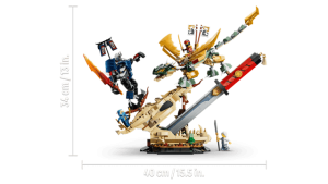 Конструктор LEGO® NINJAGO® Битва біля черепа Дракона з мечем Конструктор LEGO® NINJAGO® Битва біля черепа Дракона з мечем