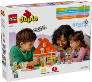 Конструктор LEGO® DUPLO® Родинний дім Блуї із грою на запамʼятовування