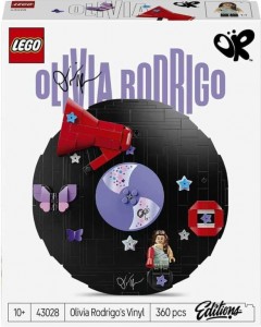Конструктор LEGO® Editions Music «Vinyl» Олівії Родріго