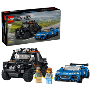 Конструктор LEGO® Speed Champions Jaguar F-TYPE Project 7 & Land Rover Defender Classic Конструктор LEGO® Speed Champions Jaguar F-TYPE Project 7 & Land Rover Defender Classic