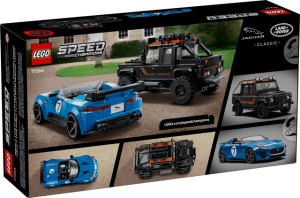 Конструктор LEGO® Speed Champions Jaguar F-TYPE Project 7 & Land Rover Defender Classic Конструктор LEGO® Speed Champions Jaguar F-TYPE Project 7 & Land Rover Defender Classic