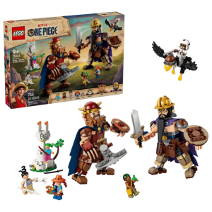 Конструктор LEGO® ONE PIECE Доррі проти Броґі: гіганти Літл-Гардену