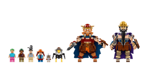 Конструктор LEGO® ONE PIECE Доррі проти Броґі: гіганти Літл-Гардену