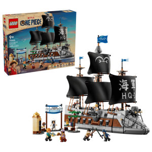 Конструктор LEGO® ONE PIECE Морський бойовий корабель Ґарпа