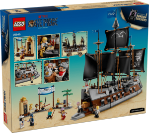 Конструктор LEGO® ONE PIECE Морський бойовий корабель Ґарпа