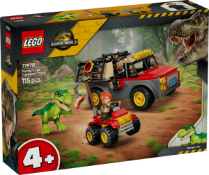 Конструктор LEGO® Jurassic World® Вантажівка для перевезення молодого тиранозавра Конструктор LEGO® Jurassic World® Вантажівка для перевезення молодого тиранозавра