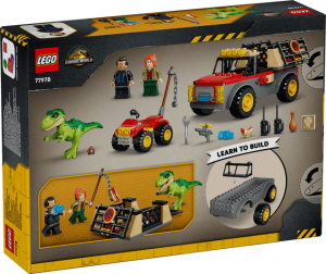 Конструктор LEGO® Jurassic World® Вантажівка для перевезення молодого тиранозавра Конструктор LEGO® Jurassic World® Вантажівка для перевезення молодого тиранозавра