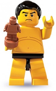 Конструктор LEGO® Collectables Minifigures Series 3 Борець Сумо