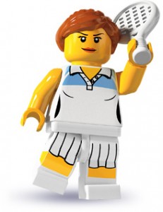 Конструктор LEGO® Collectables Minifigures Series 3 Тенісистка