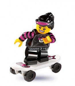 Конструктор LEGO® Collectables Minifigures Series 6 Скейтбордістка