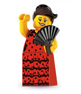 Конструктор LEGO® Collectables Minifigures  Series 6 Танцівниця Фламенко