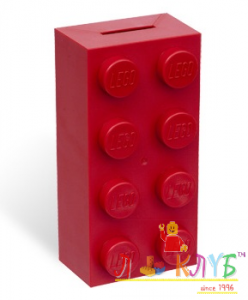 Скарбничка в вигляді кубика Лего 2x4 
