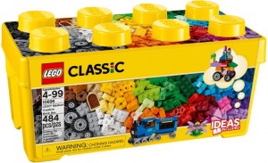 Конструктор LEGO® Classic Коробка кубиків LEGO® для творчого конструювання, середнього розміру Конструктор LEGO® Classic Коробка кубиків LEGO® для творчого конструювання, середнього розміру